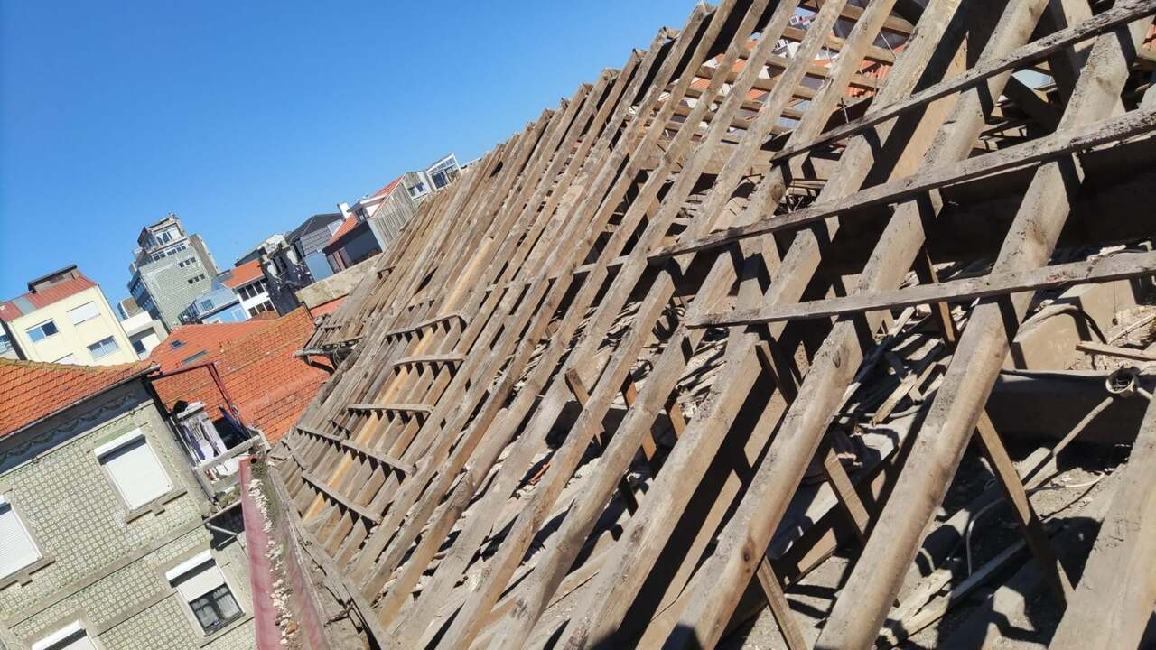 Reparação de Telhados — trabalho da Telhados Renovados
